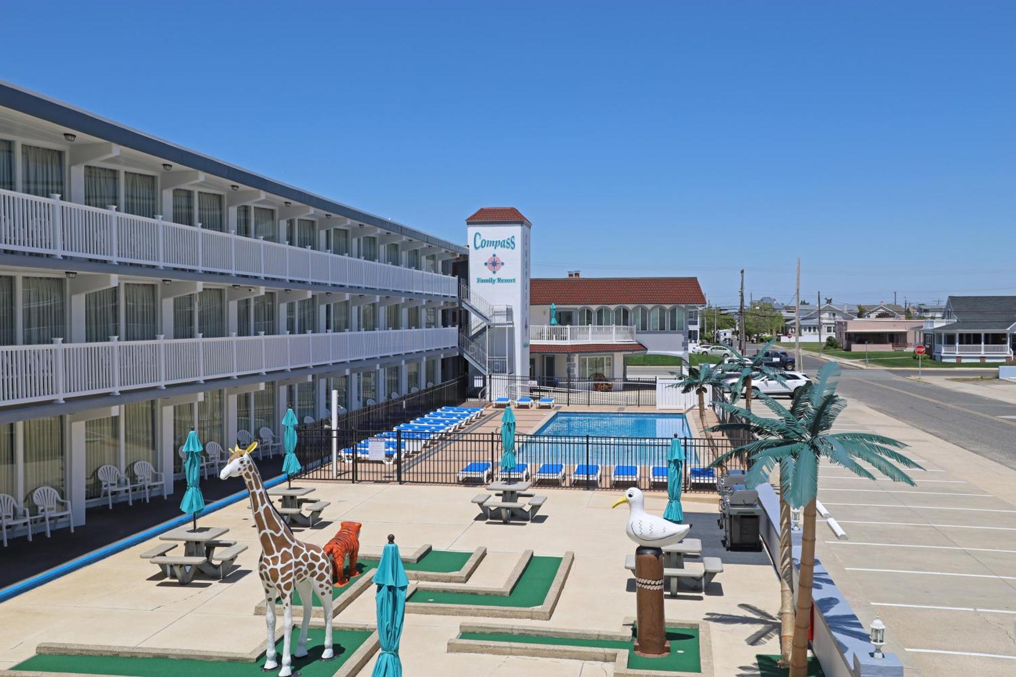 Compass Family Resort Wildwood Crest Exterior foto